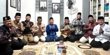 LDII Jatim Bersama Sekretaris LDII Kota Kediri Silaturahim Syawal ke Kediaman Prof. KH. M. Noor Harisudin