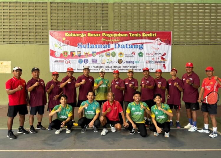 PTK Gelar Latihan Tenis Rutin, Tuan Rumah Ponpes Wali Barokah