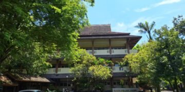 Figure 1: The B3 building at the Faculty of Languages and Arts.