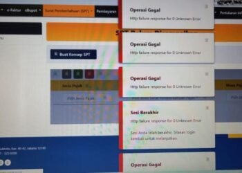 Coretax Sistem Pajak Gagal yang Bikin Denda 1 Juta Rupiah