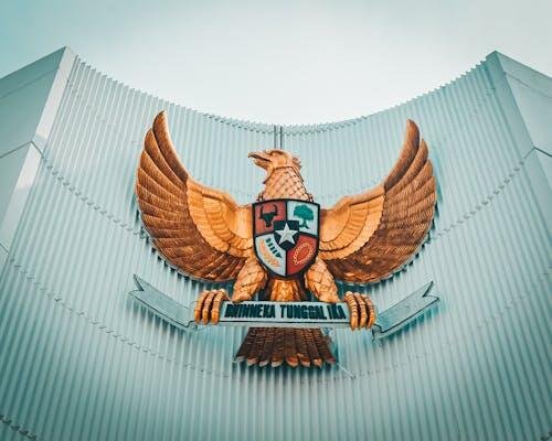 free photo of lambang nasional garuda pancasila indonesia