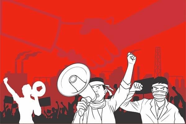 Ilustrasi Kebebasan Berpendapat (Sumber: hukumonline.com)