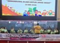 Permainan alat musik Angklung oleh Fase TK Rhema Indonesia