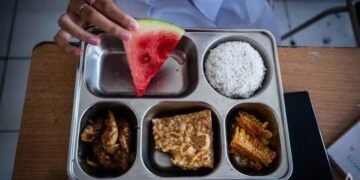 Foto makanan pada MBG (Makan Bergizi Gratis) (Sumber: CNA.id)