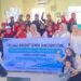 Mahasiswa Profesi Apoteker UHO Angkatan XV bersama masyarakat peserta penyuluhan pencegahan resistensi antibiotik di Puskesmas Puuwatu (Sumber: Dokumentasi Pribadi)