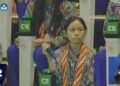Josepha Alexandra, siswi SMAN 1 Pontianak saat LCC 4 Pilar MPR RI 2026 (Sumber: Youtube MPR.GO.ID)