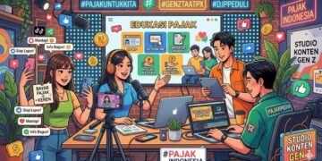 Konten Edukasi Pajak di Media Sosial: Kunci Meningkatkan Kepatuhan Generasi Z 56 Inisiatif Edukasi Pajak Digital melalui konten kreatif di media sosial untuk meningkatkan literasi dan kepatuhan Gen Z.
