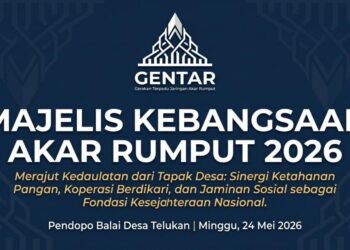 Merajut Kedaulatan dari Desa, GENTAR Siap Gelar Majelis Kebangsaan dan Bagikan 100 BPJS Ketenagakerjaan Gratis di Sukoharjo 46 Background Gentar 1