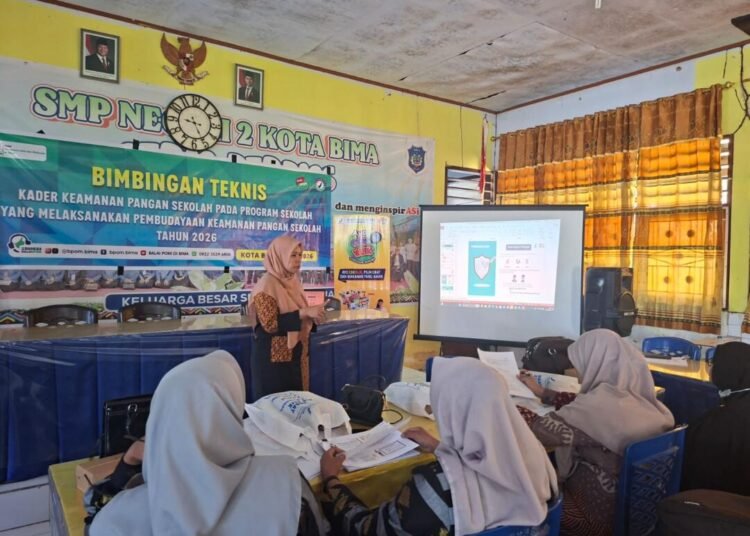 Balai POM di Bima Cetak Kader Penggerak Budaya Keamanan Pangan