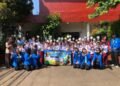 Dokumentasi Mahasiswa Ilmu Komunikasi Universitas Bina Sarana Informatika (UBSI) Kelompok 6 kelas 44.8D.01 bersama Murid SDN Cikumpa