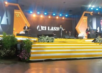 Ari Lasso menghentak panggung di hari pertama Jogja Financial Festival 2026 (Yusuf)