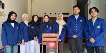 Mahasiswa PGSD UNY menggelar kegiatan bertajuk "inovasi budaya pangan kreatif berbasis lingkungan" (Sumber: Dokumentasi Pribadi)