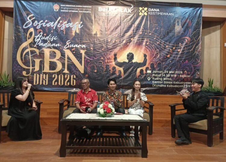 Audisi Gita Bahana Nusantara DIY 2026 Dibuka, Talenta Muda Yogyakarta Berebut Tampil di Istana Negara 46 Diskusi bersama salah satu juri dan alumni GBN 2025 dalam rangkaian Sosialisasi Audisi Paduan Suara GBN DIY 2026 (Yusuf)