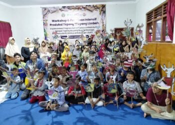 Aksi Iklim Inklusif, Yayasan Kiblat Abinaya Indonesia Sulap Limbah Kertas Jadi Topeng Wayang Bernilai Tinggi di Sukoharjo 46 IMG 20260530 WA0007