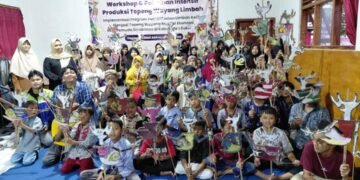 Aksi Iklim Inklusif, Yayasan Kiblat Abinaya Indonesia Sulap Limbah Kertas Jadi Topeng Wayang Bernilai Tinggi di Sukoharjo 56 IMG 20260530 WA0007