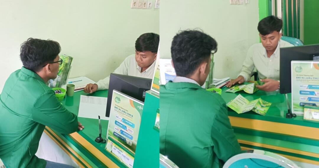 Implementasi mahasiswa antara teori dan praktek di KSPPS BMT NU Jawa Timur cabang Geger 48 IMG 20260525 161754