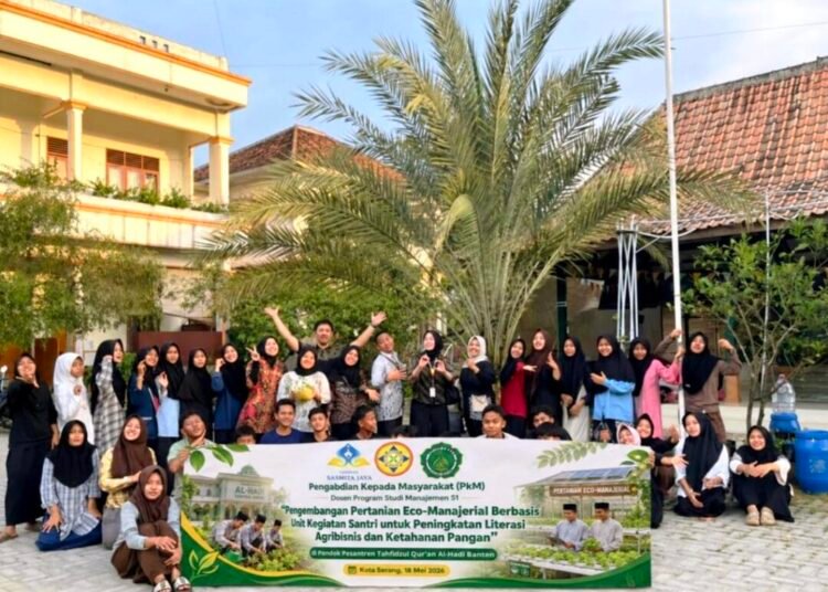 Tim Dosen Manajemen Unpam Serang Berdayakan Santri melalui Unit Eco-Agribusiness di Ponpes Al-Hadi 50 IMG 20260529 170114