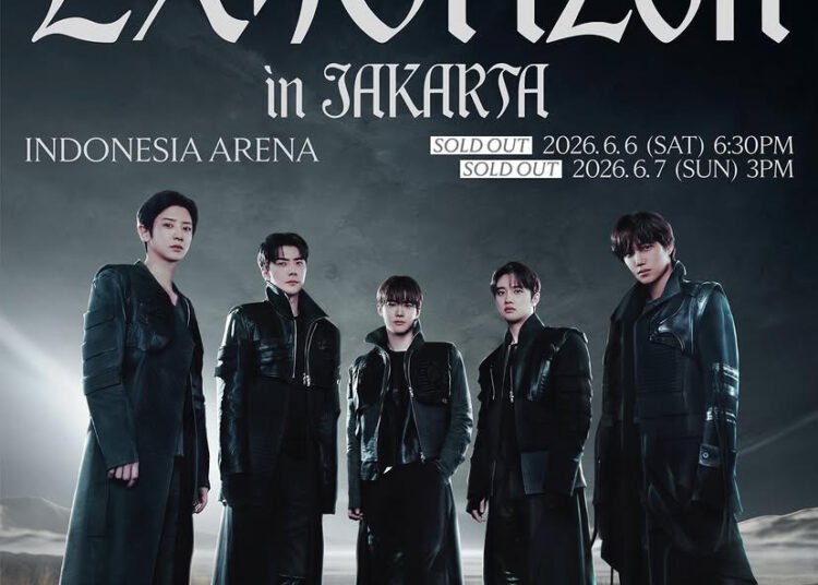 Poster konser EXO (Sumber: Instagram/Dyandra Global Edutainment)