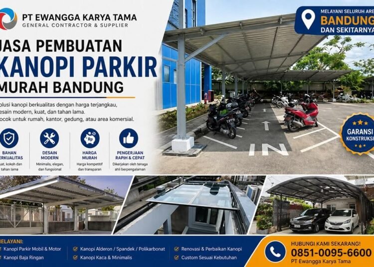 Jasa kanopi parkir bandung