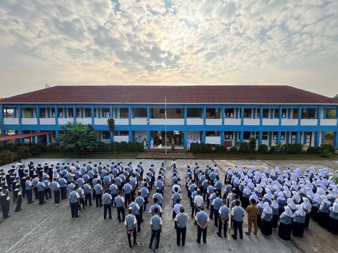 TJSL WIKA Beton 2026 Beton Porous di SMPN 4 Gunung Putri, Bogor 