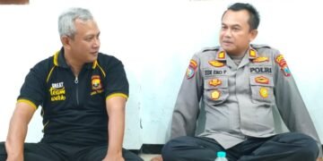 Perkuat Kamtibmas, Satbinmas Polres Bangkalan Gelar Kopi Keliling di Mako Senkom