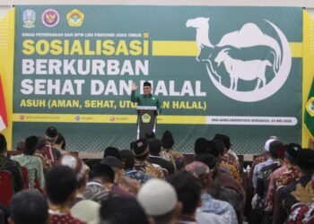 Sambut Idul Adha 1447H, LDII Jatim Gandeng Disnak dan BPJPH Sosialisasikan Kurban Sehat Berprinsip ASUH 50 Sambut Idul Adha 1447H, LDII Jatim Gandeng Disnak dan BPJPH Sosialisasikan Kurban Sehat Berprinsip ASUH