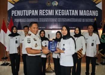 Lapas Bengkulu, Kemnaker RI, Magang Kemnaker, Program Magang 2025, Peserta Magang, Kalapas Bengkulu, Julianto Budhi Prasetyono, Pemasyarakatan, Kegiatan Lapas, Sertifikat Magang, SDM Unggul, Pembinaan Generasi Muda, Program Nasional Kemnaker, Aula Lapas Bengkulu, Internship Program