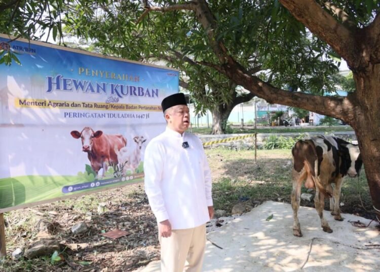 Semarak Iduladha 1447 H, Menteri Nusron Salurkan Hewan Kurban ke Pondok Pesantren Attaqwa 47 WhatsApp Image 2026 05 29 at 14.52.34