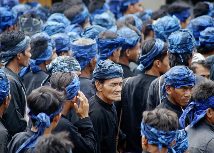 gambar ilustrasi adat badui luar