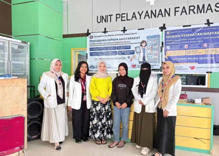 Mahasiswa Program Studi Apoteker Universitas Halu Oleo angkatan XV (Sumber: Dokumentasi Pribadi)