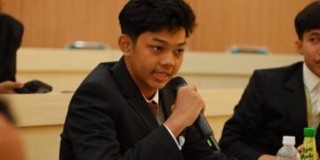 Foto Muh. Mufaddal Muflihun di Youth Parliamentary DPR RI 2025 (Sumber: Dokumentasi Panitia Acara)