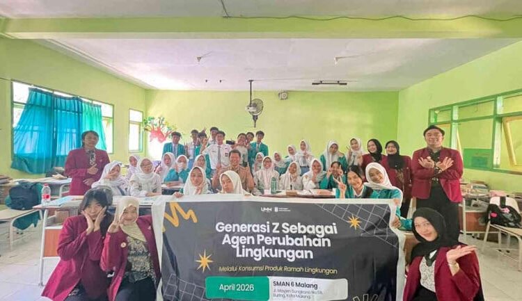 Dokumentasi Kegiatan Sosialisasi Mahasiswa HI UMM dengan SMA Negeri 6 Malang