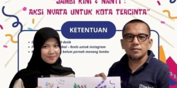 Dina Rusiana Raih Prestasi Gemilang, Jadi The Winner Lomba Video Pendek Tribun Jambi 56 100010280