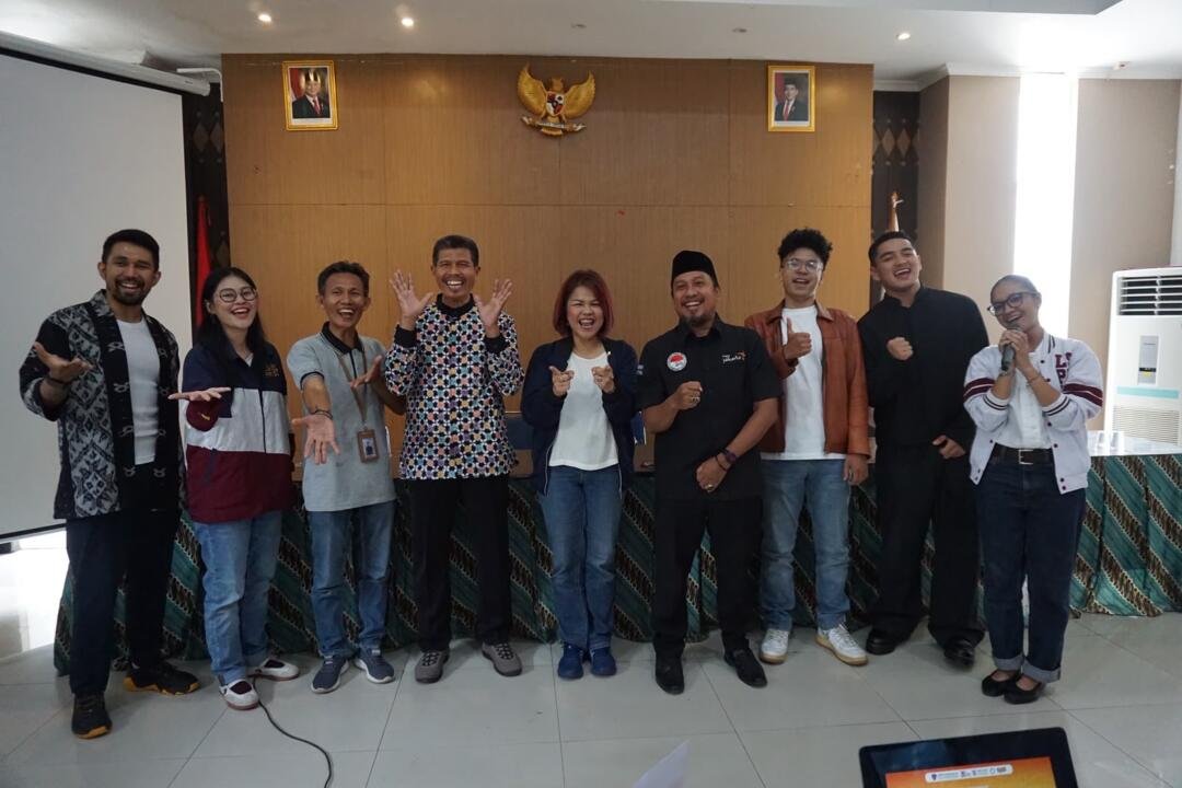 Dokumentasi saat kegiatan program Sorak Betawi Condet 2026 dengan Pokdarwis Kampung Condet (Sumber: Dokumentasi Pribadi) 