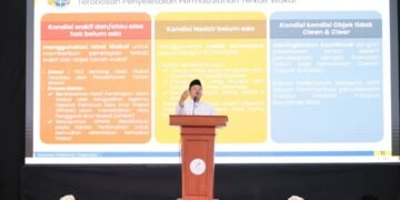 Menteri Nusron Dorong Percepatan Sertipikasi Tanah Wakaf untuk Lindungi Aset Umat 28 857a55ef 7d4c 4b23 83e0 b7899afe8eda