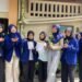 Mahasiswa Universitas Negeri Yogyakarta (UNY) bersama penghuni rumah
kos Karangmalang, Sleman sebagai target gerakan SAKAT. (Foto: Pribadi)