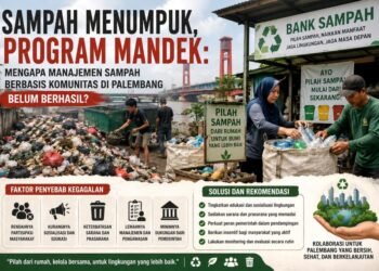 Sampah Menumpuk, Program Mandek: Mengapa Pengelolaan Sampah Berbasis Komunitas di Palembang Belum Berhasil? 46 Dokumen 9 1 1