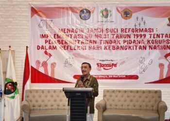 Dokumentasi Seminar Kebangkitan Nasional, oleh Syuhada Endrayono, S.H., Ketua Umum Forum Beda tapi Mesra (FBM), Dan Andri Purnawan, MTS., dosen Universitas Ciputra Surabaya (Sumber: Dokumentasi Pribadi)