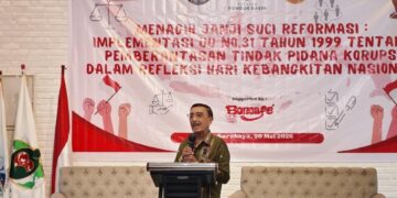 Dokumentasi Seminar Kebangkitan Nasional, oleh Syuhada Endrayono, S.H., Ketua Umum Forum Beda tapi Mesra (FBM), Dan Andri Purnawan, MTS., dosen Universitas Ciputra Surabaya (Sumber: Dokumentasi Pribadi)