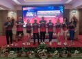 Konferensi Pers Platinum Fun Run 2026 di Ballroom Platinum Adisucipto Hotel Yogyakarta sekaligus menjadi momen peluncuran resmi jersey yang akan dikenakan para peserta dalam ajang lari tahunan tersebut.(Yusuf)