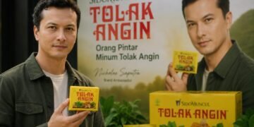 Nicholas Saputra brand ambasador baru Jamu Tolak Angin (Ilustrasi Yusuf)