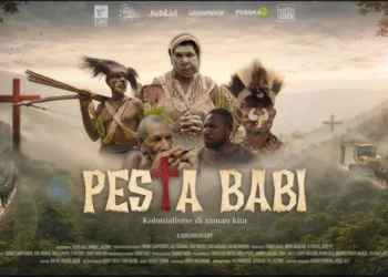 Poster film Pesta Babi (Sumber: Inikata)