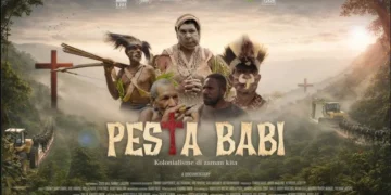 Menimbang Film Pesta Babi: Kritik Pembangunan Harus Tetap Proporsional 56 Poster film Pesta Babi (Sumber: Inikata)