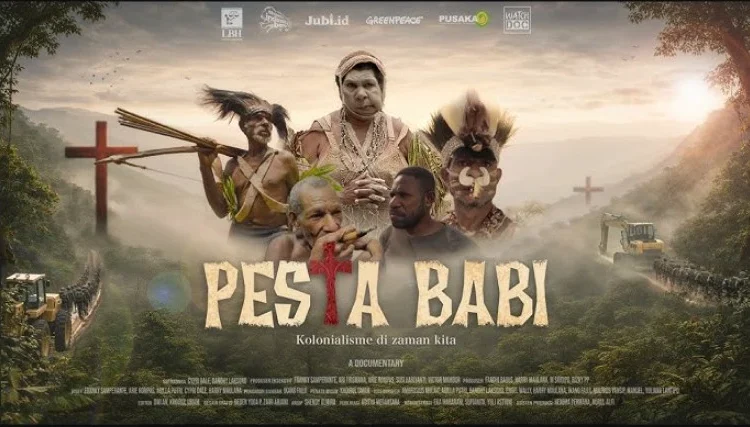 Poster film Pesta Babi (Sumber: Inikata)