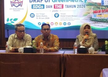 Menguatkan Reputasi Global : UIN Imam Bonjol Padang Gelar Workshop UI Green Metric, SDGs, dan THE 46 Kegiatan UI Green Metric