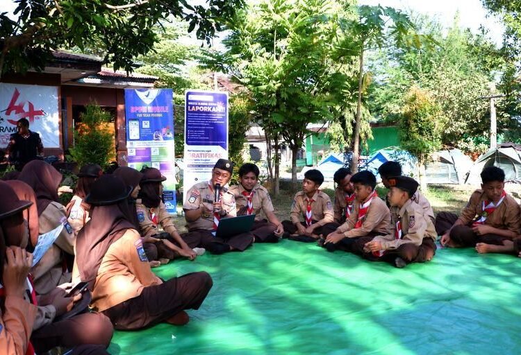 Balai POM di Bima Bekali Calon Peserta Jambore Nasional XII dengan Materi Keamanan Pangan 47 Pembekalan Calon Peserta Jamnas oleh BPOM di Bima