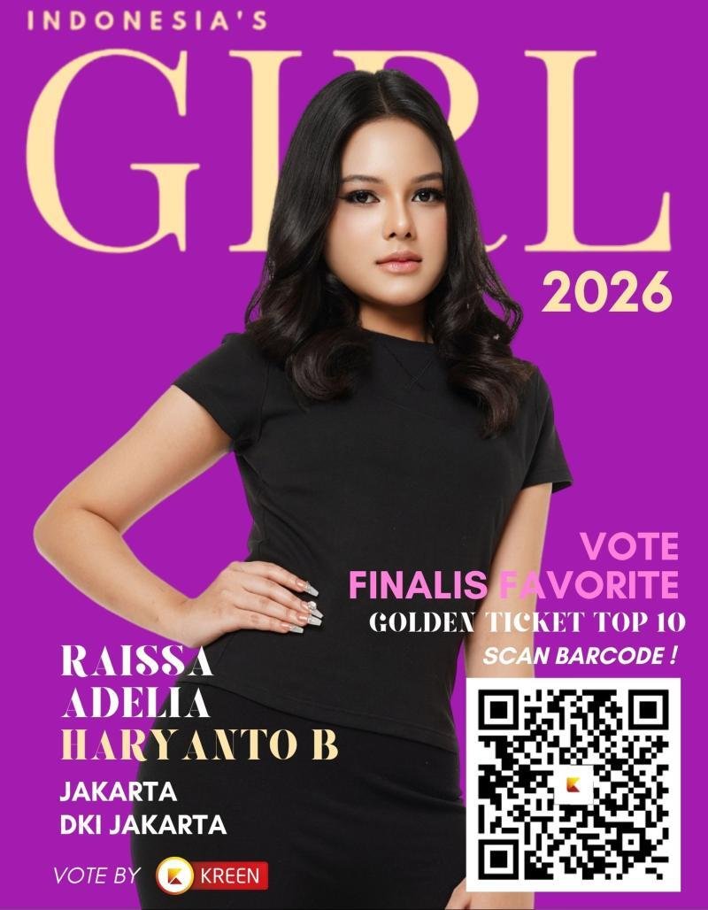 Raissa Adelia Haryanto Badar: Model Muda Berprestasi Siap Berlaga di Indonesia's Girl 2026