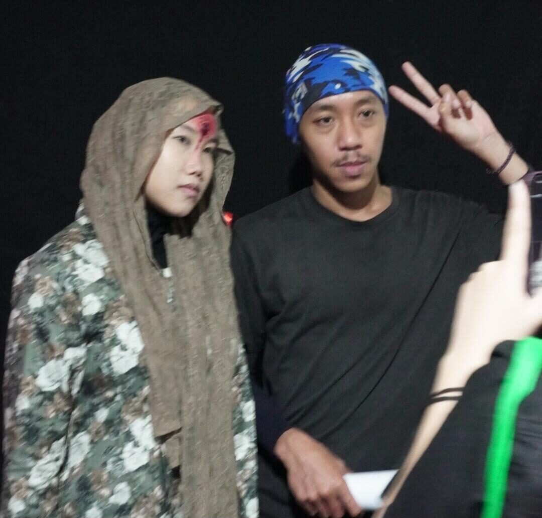 Foto bersama aktor yang memerankan tokoh anggota GERWANI