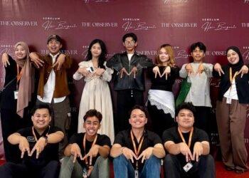 Tim Maxstep bersama Sutradara dan Talent Film “The Observer”
