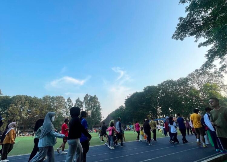 Dokumentasi Pribadi Saat Lari Pagi di Alun-alun Tangerang, 28 Mei 2026